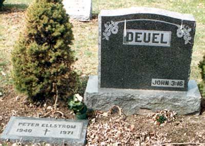 Source citation. . Peter duel find a grave